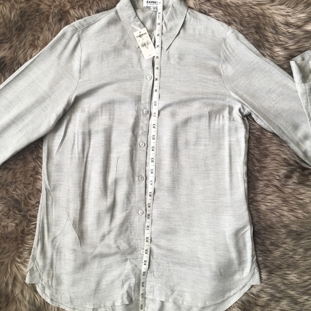 Express The City Shirt Gray - Picture 5 of 7